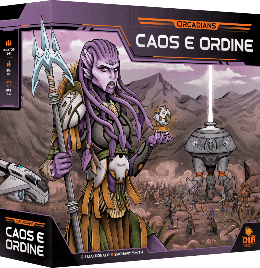 Circadians: Caos e Ordine scatola